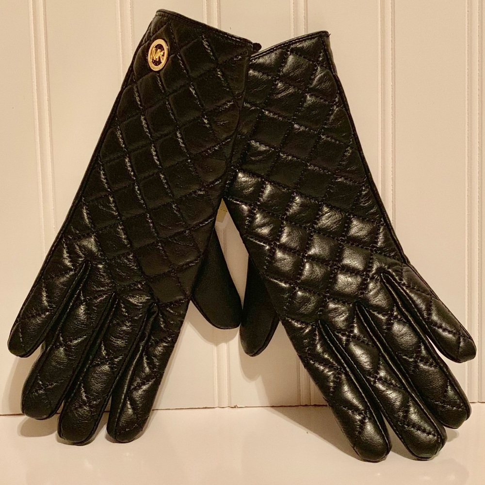 Michael Kors QUILTED LEATHER Gloves